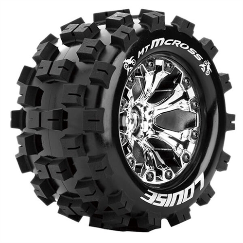 LOUISE RC MT-MCROSS 1/10 SOFT 0 OFFSET/CHROME EP STAMPEDE 2
